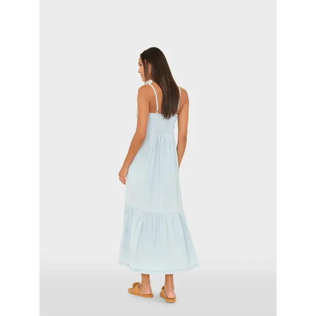Greta Dress | Air Blue