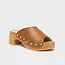 Scholl Iconic Scholl Iconic Pescura Wave |Cognac