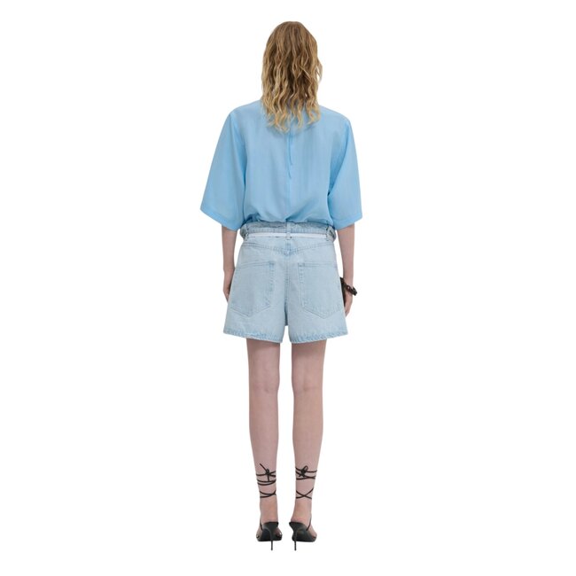 CHRISTIAN WIJNANTS  Potali Denim Short | Light Blue
