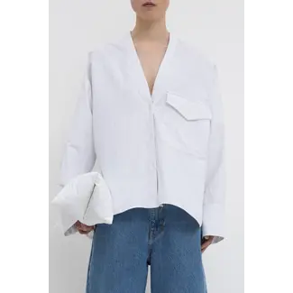 CHRISTIAN WIJNANTS Tariez V Neck Shirt | Off White