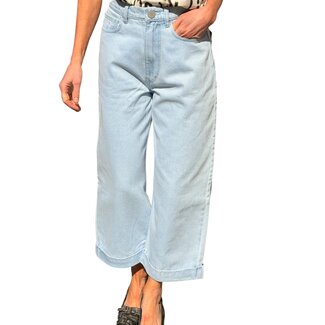 CHRISTIAN WIJNANTS Pullosa Wide Leg Denim | Light Blue