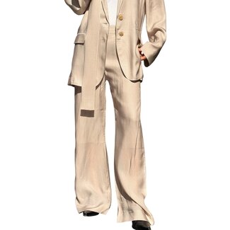 ACNE STUDIOS Suit Trousers | Beige Multi