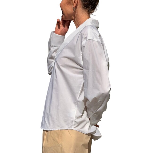 Xacus  Donna Blouse | White