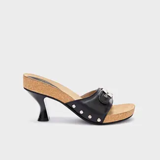 Scholl Iconic Sandals Luna Heel | Black