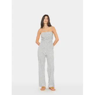 XIRENA Pascale Pants | Blue Slate Stripe