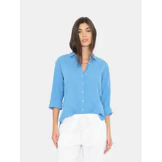 XIRENA Beau Shirt | Blue Surf