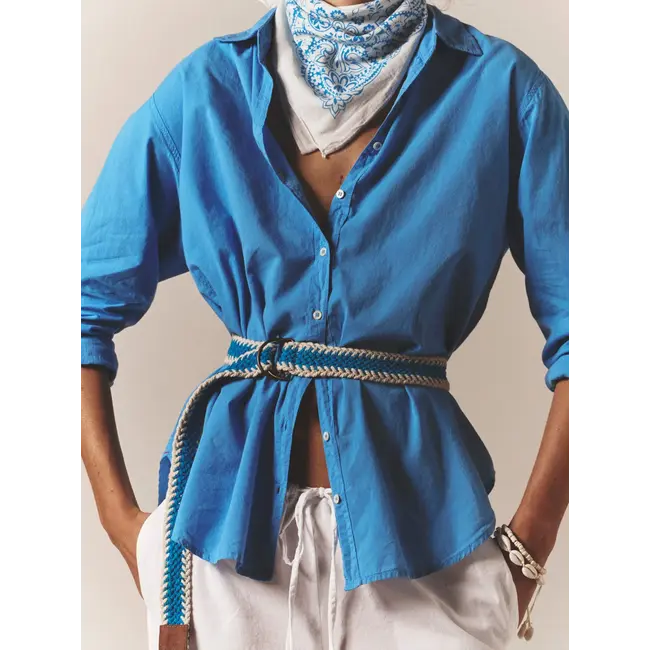 XIRENA Beau Shirt | Blue Surf