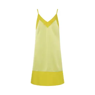 6397 Framed Slip Dress | Citron