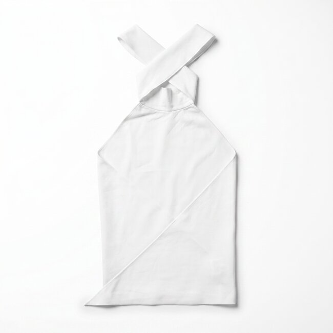Scarf Top | White