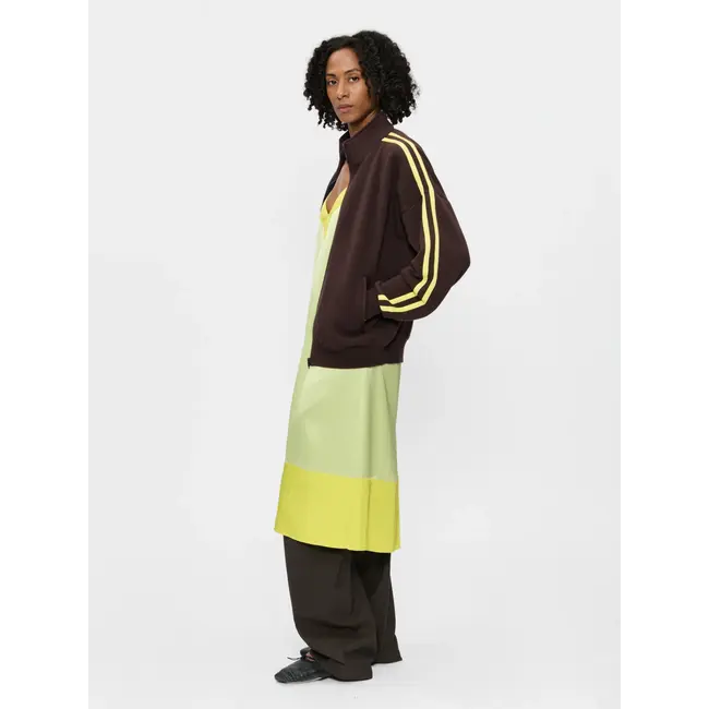 6397 Fleecy Track Zip Up .Soil