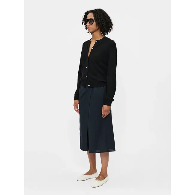 6397 Wrap Short Navy Tartan