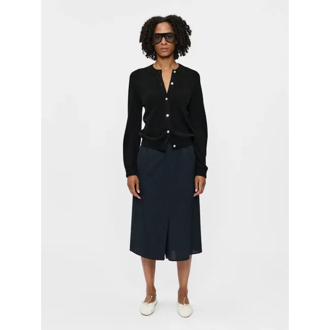 6397 Wrap Short Navy Tartan