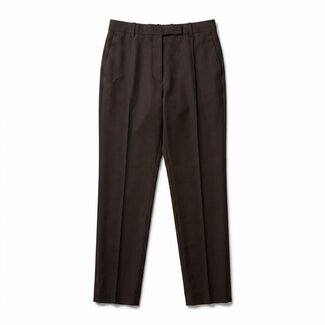 Studio Nicholson Straight Leg Trousers | Coffee