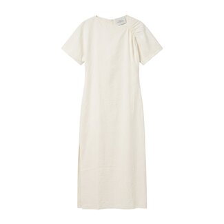 Studio Nicholson Draped Shoulder Dress | Dove