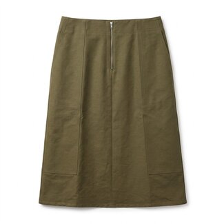 Studio Nicholson Patch Pocket Skirt | Utility Green