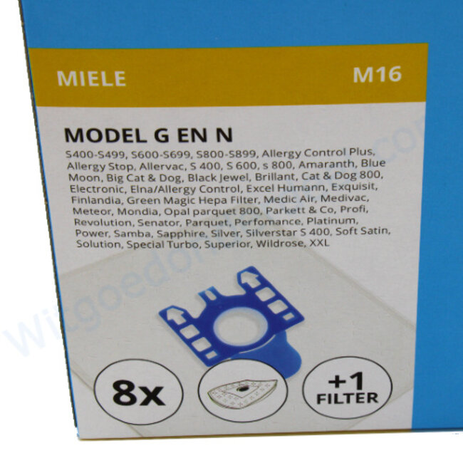 Miele stofzuigerzakken GN 9917730 alternatief