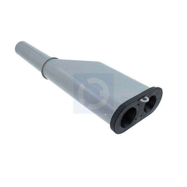 Y-stuk afvoer 40 mm – dubbele aansluiting voor wasmachine en droger