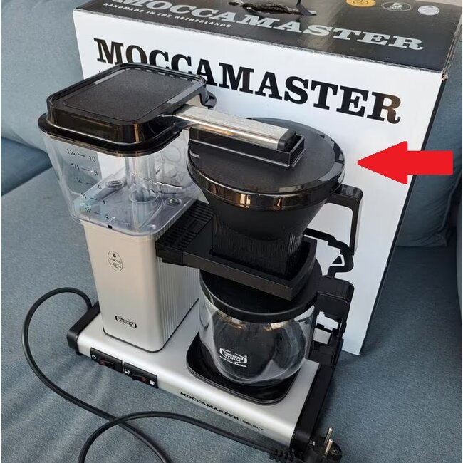 Douwe Egberts deksel van koffiezetapparaat 13101