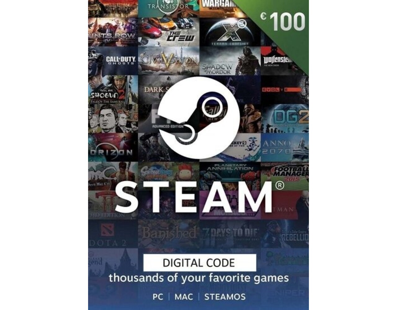 Steam Wallet 50 EUR Steam Wallet 50 EUR