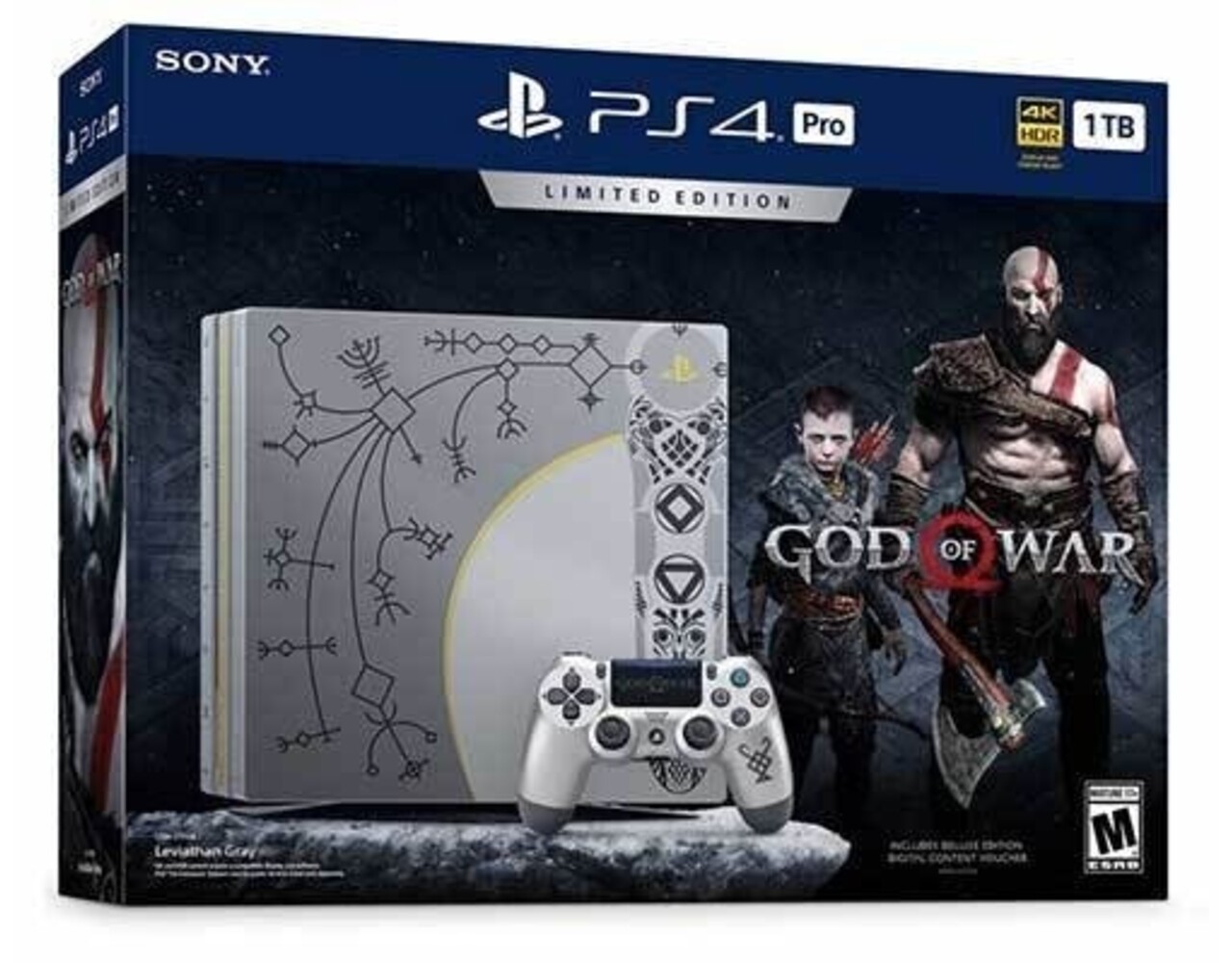 Sony PlayStation 4 Pro 1TB Limited God of War Edition Sony PlayStation 4 Pro 1TB Limited God of War Edition