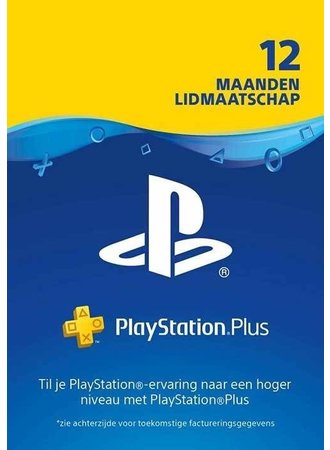 PlayStation Network - PlayStation Plus card