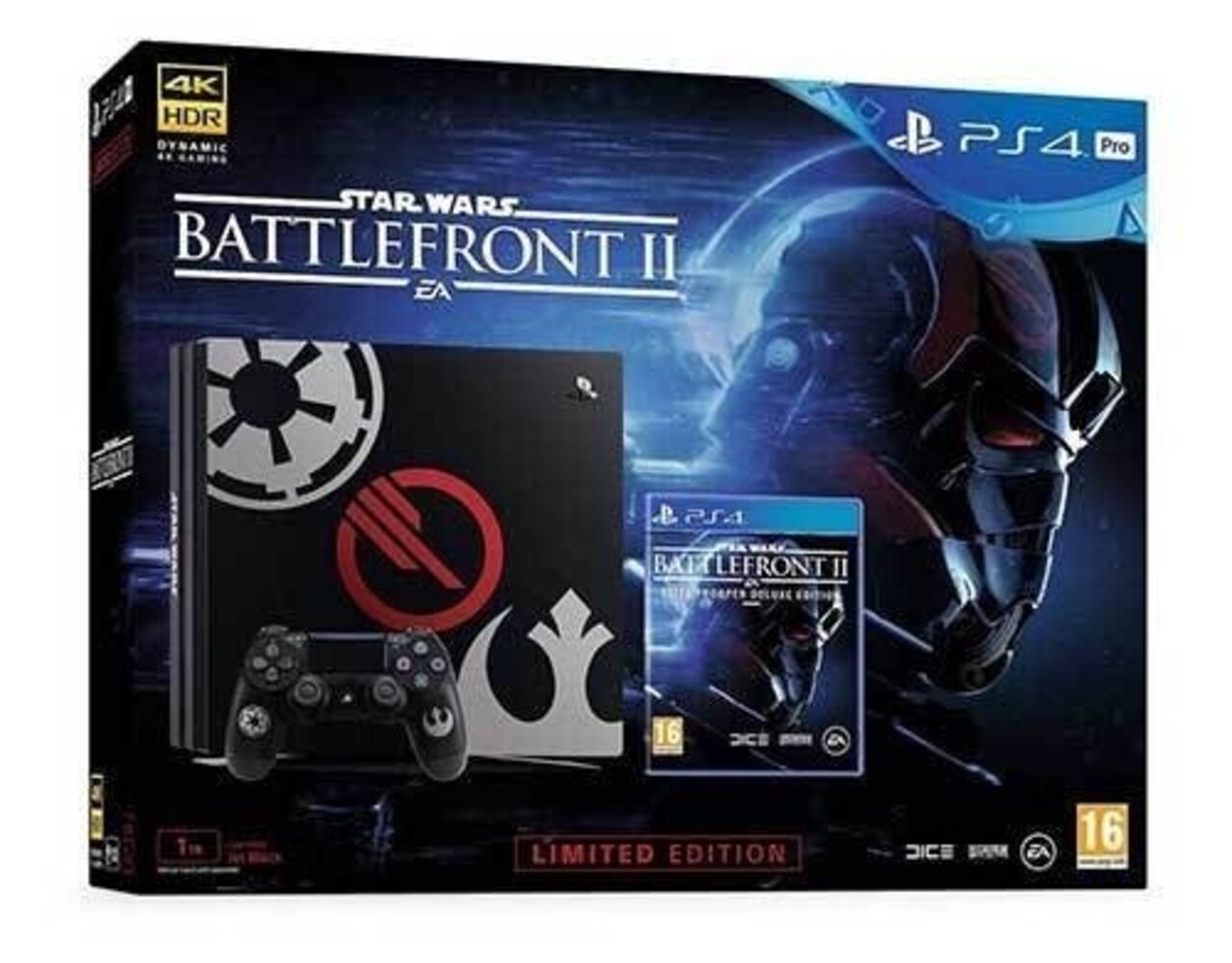 Sony PlayStation 4 Pro 1TB Limited Star Wars - Battlefront II Edition Sony PlayStation 4 Pro 1TB Limited Star Wars - Battlefront II Edition