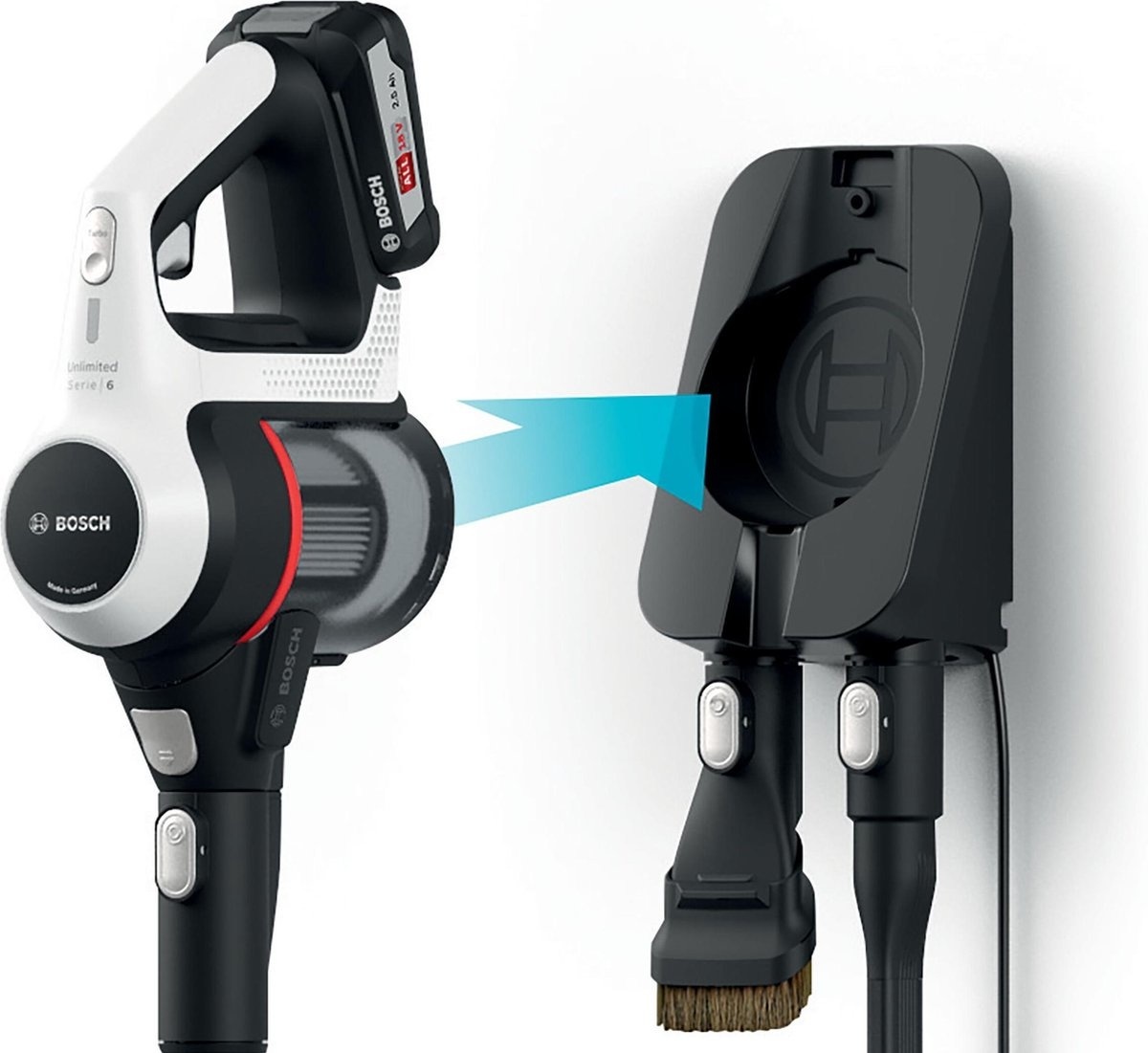 Bosch Unlimited 6 BCS61113 - Steelstofzuiger