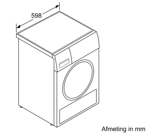 Bosch EXCLUSIV WTH85V90NL - Warmtepompdroger