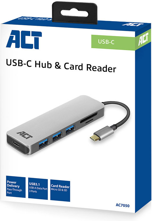 ACT AC7050 USB-C to USB-A Hub