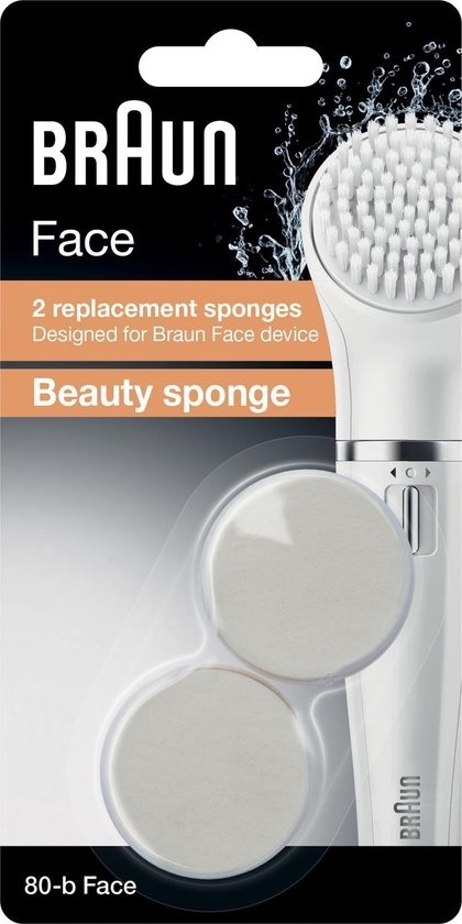 Braun face beautyspons SE80B