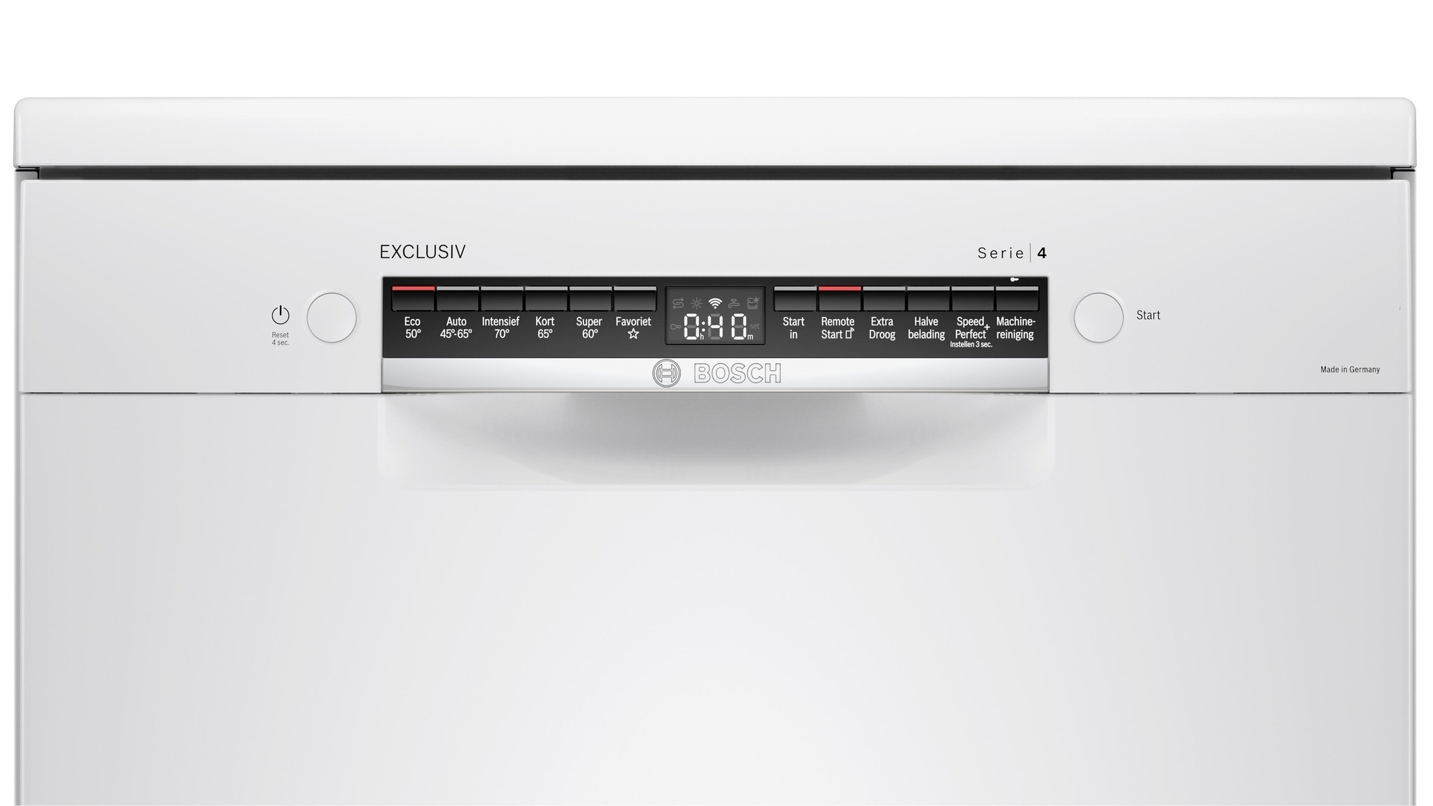 Bosch EXCLUSIV SMS4HBW00N - Vrijstaande vaatwasser