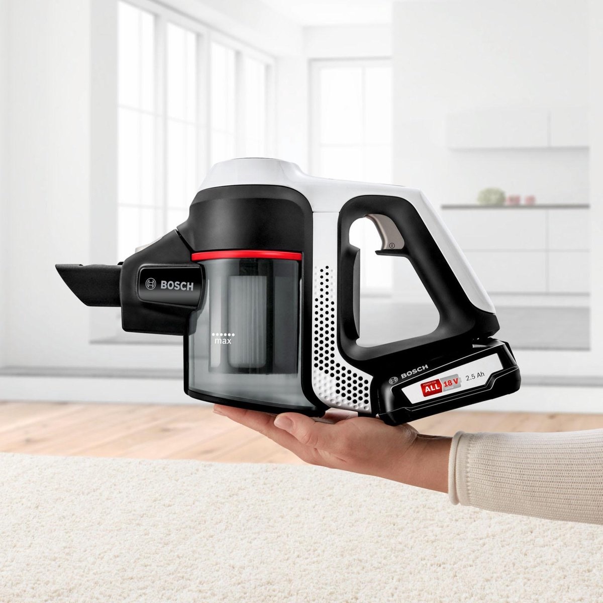 Bosch Unlimited 6 BCS61113 - Steelstofzuiger