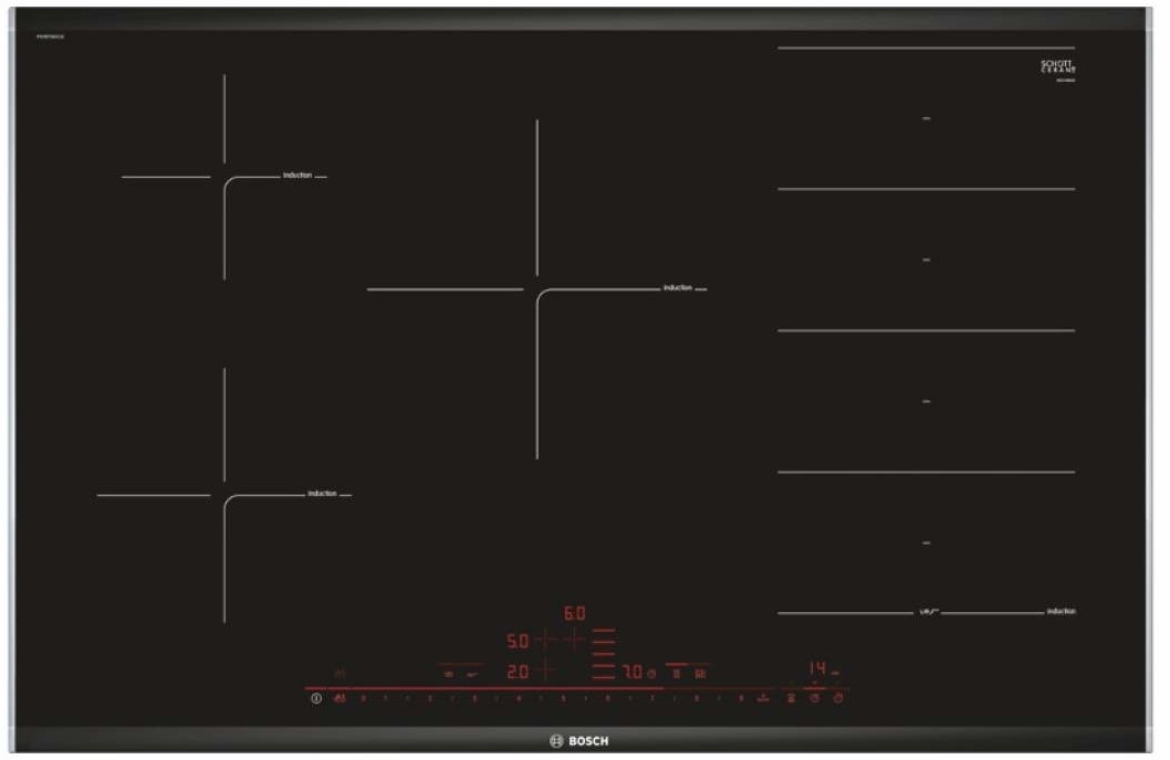 Bosch Serie 8 PXV875DC1E - Inductiekookplaat