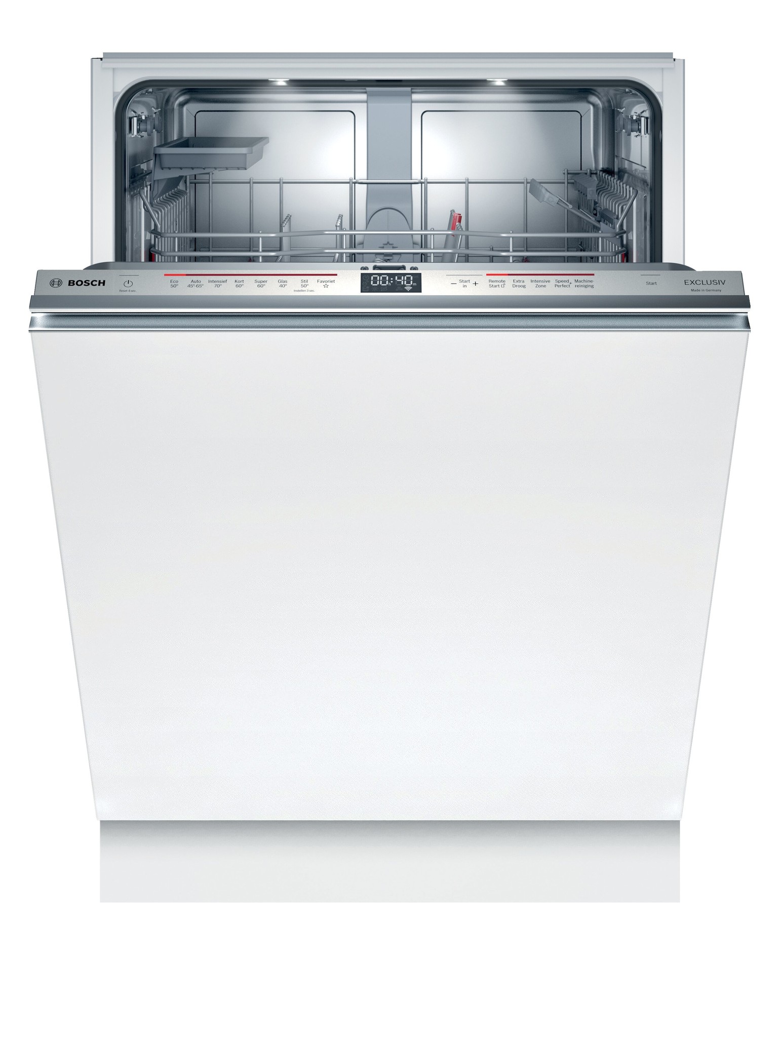 Bosch EXCLUSIV SBV6ZBX01N Volledig geïntegreerde vaatwasser