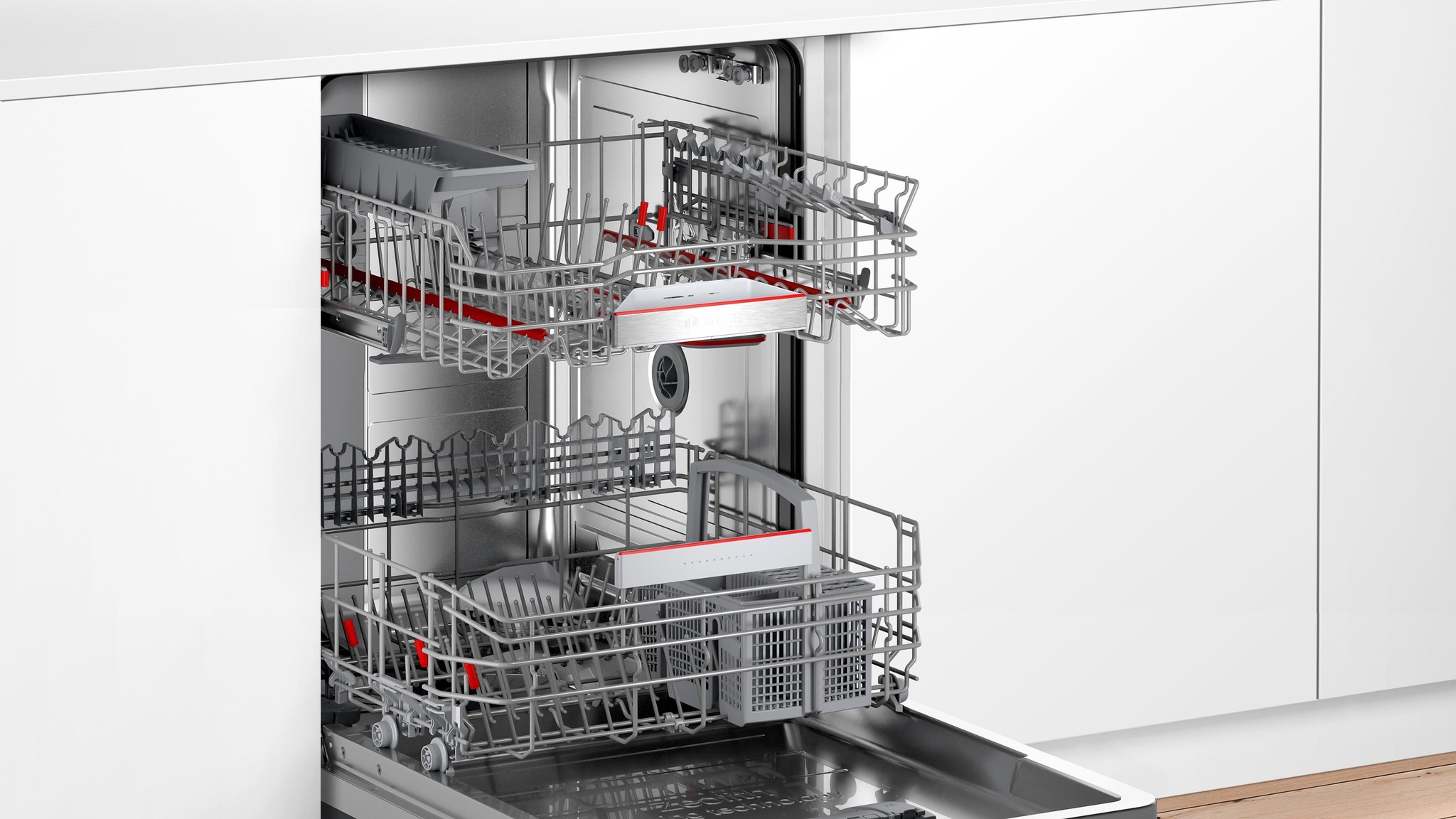 Bosch EXCLUSIV SBV6ZBX01N Volledig geïntegreerde vaatwasser