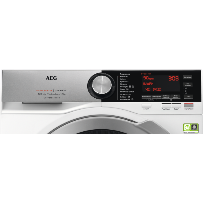 AEG ÖKOMix ProSteam L8FEN94CV - Wasmachine