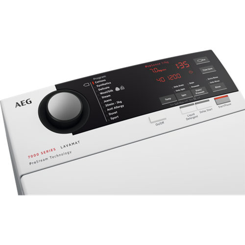 AEG L7TBN73E Wasmachine Bovenlader