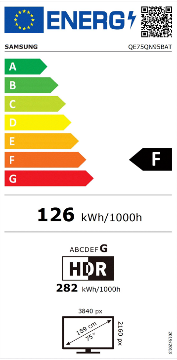 Samsung Neo QLED 4K 75QN95B (2022) - QLED TV