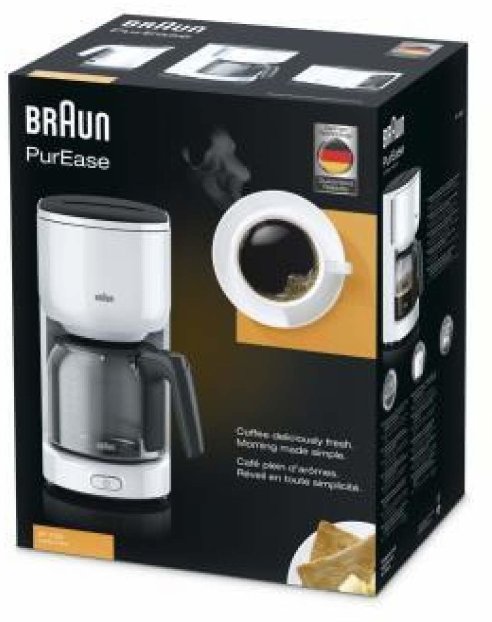 Braun PurEase KF 3120 WH - Koffiezetapparaat