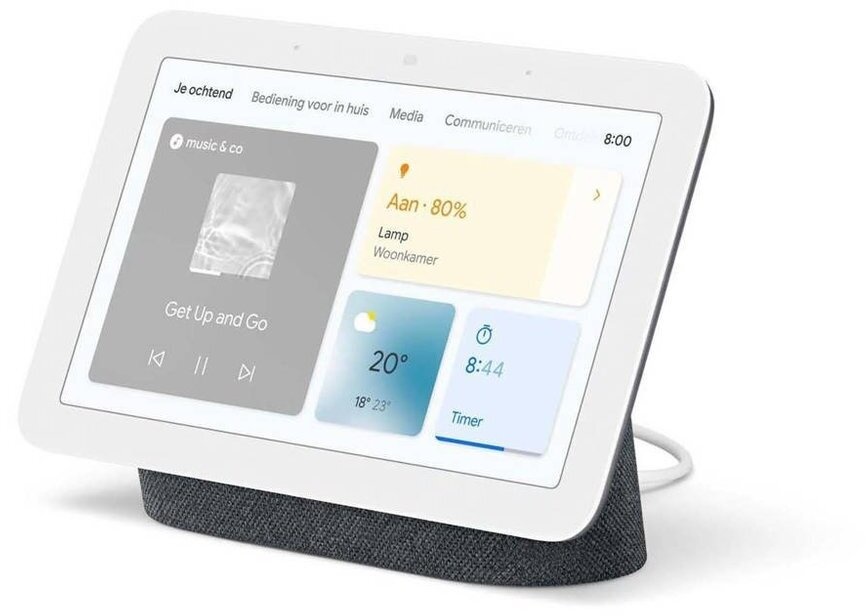 Google Nest Hub 2 Charcoal - Smart Home systeem