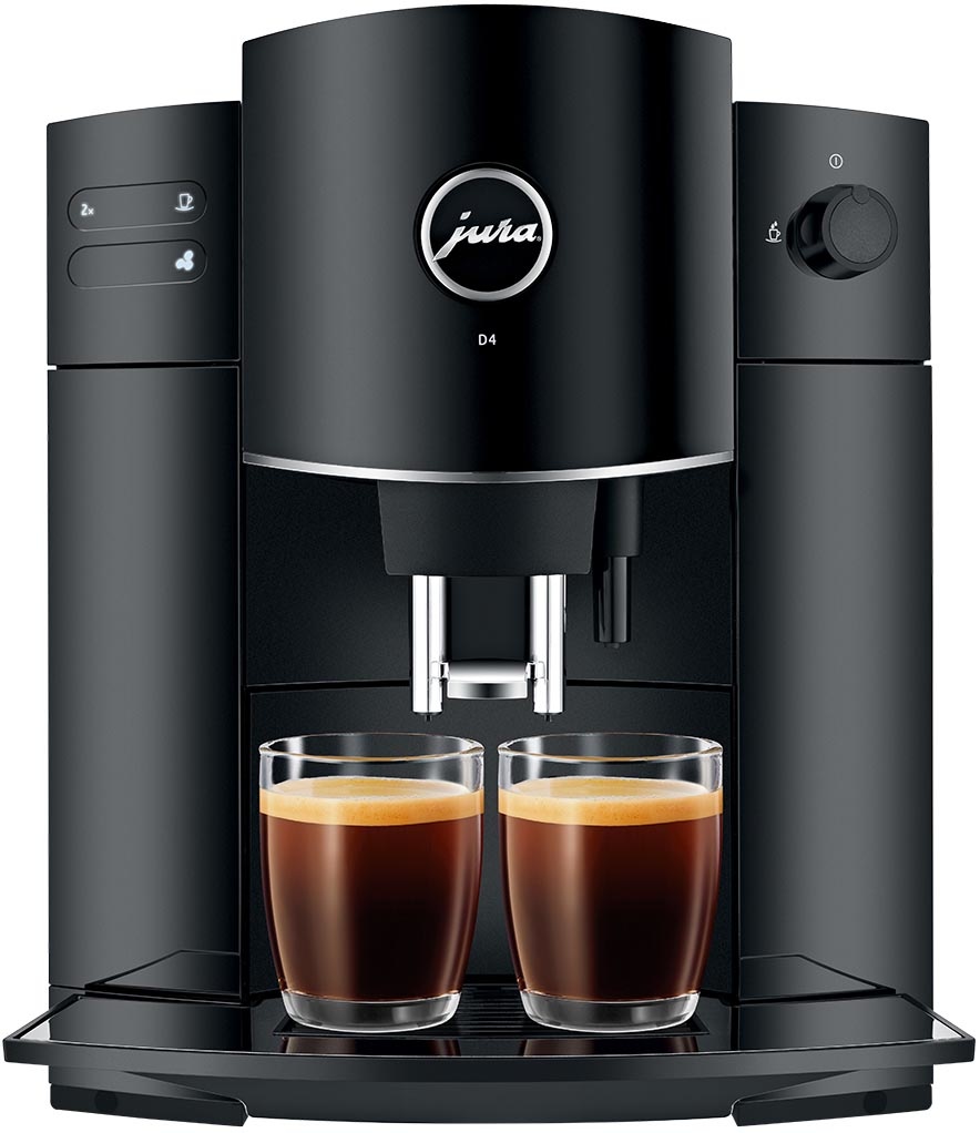 D4 Piano Black - Koffiemachine