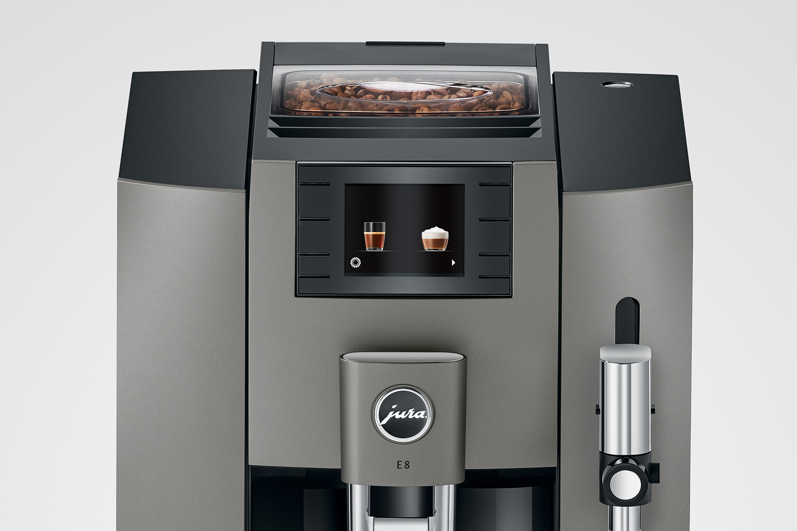 E8 Dark Inox (EB) - Koffiemachine