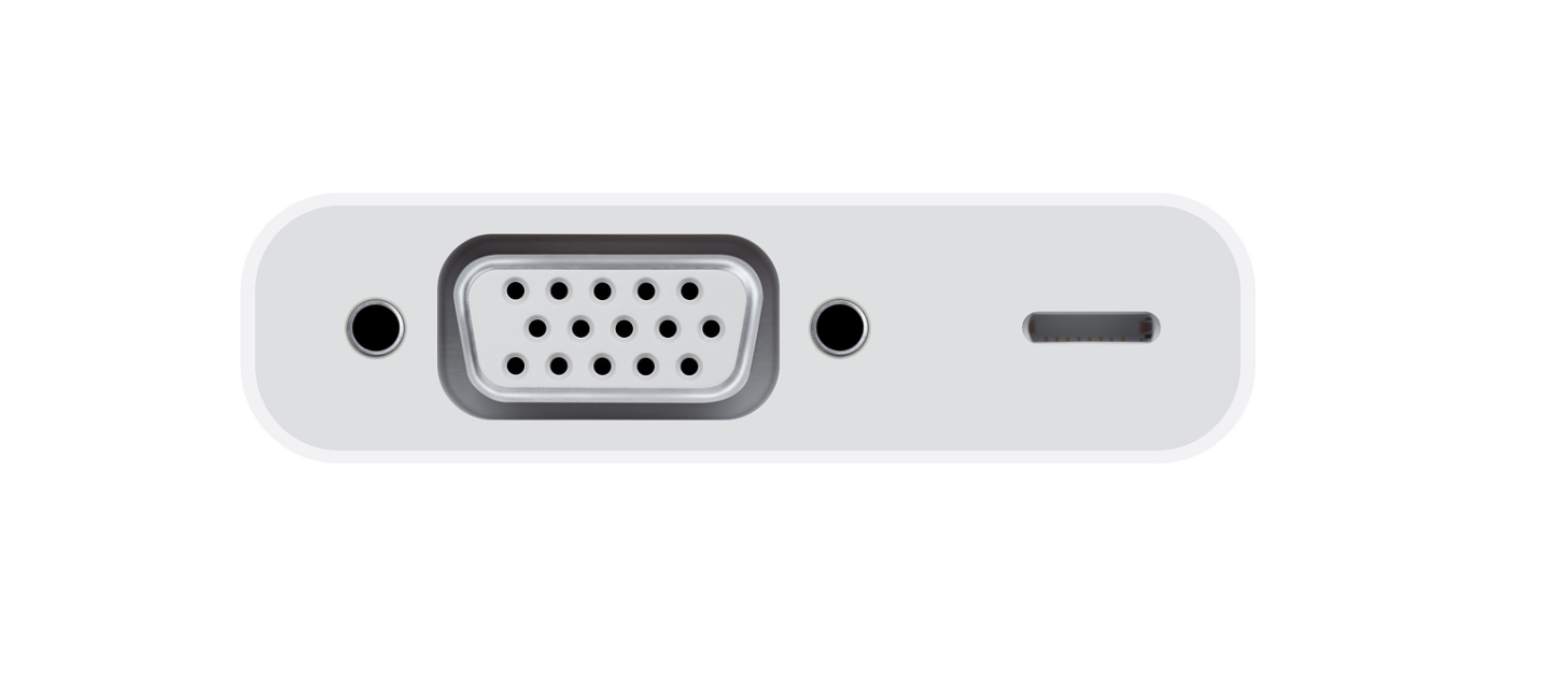 Apple Lightning to VGA Adapter - Adapter