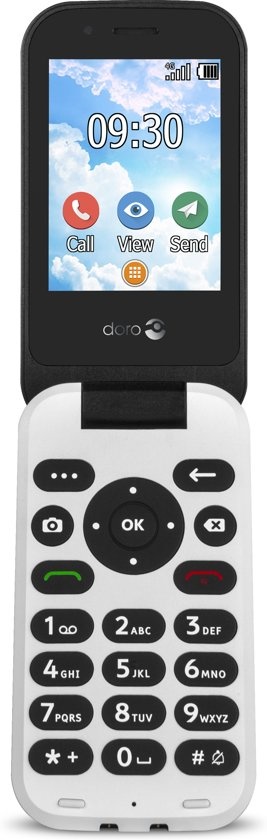 Doro 7030 Zwart - Senioren telefoon