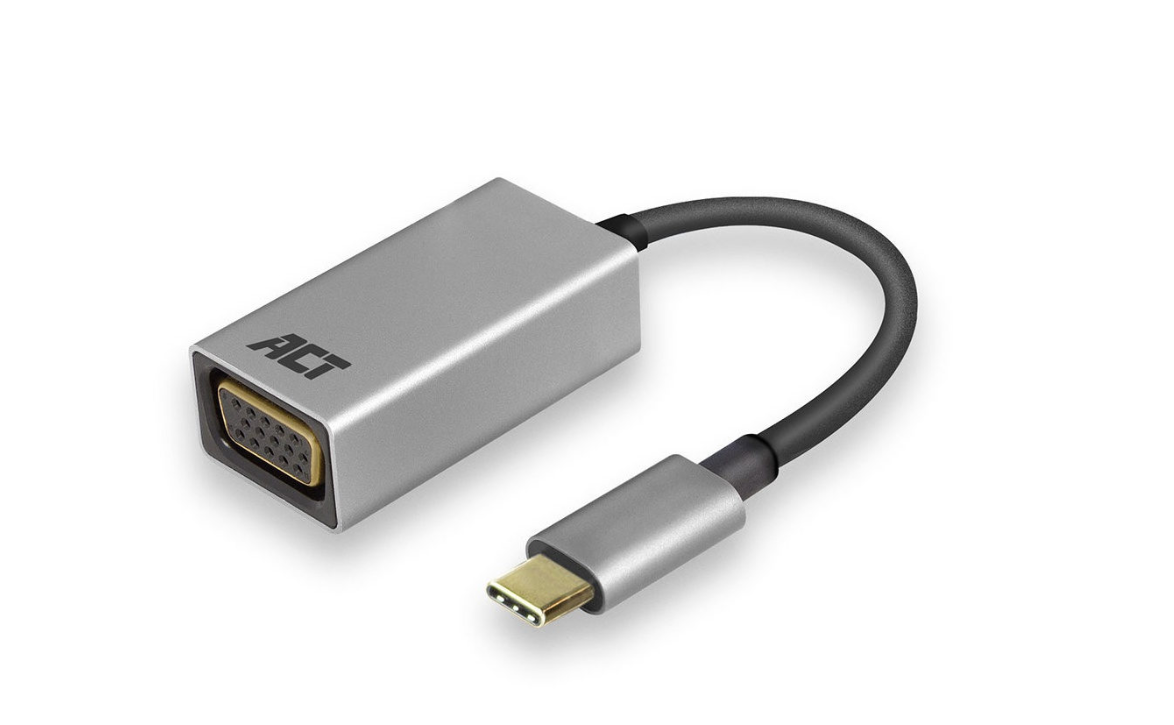 ACT AC7000 USB-C adapter naar VGA female - Adapter