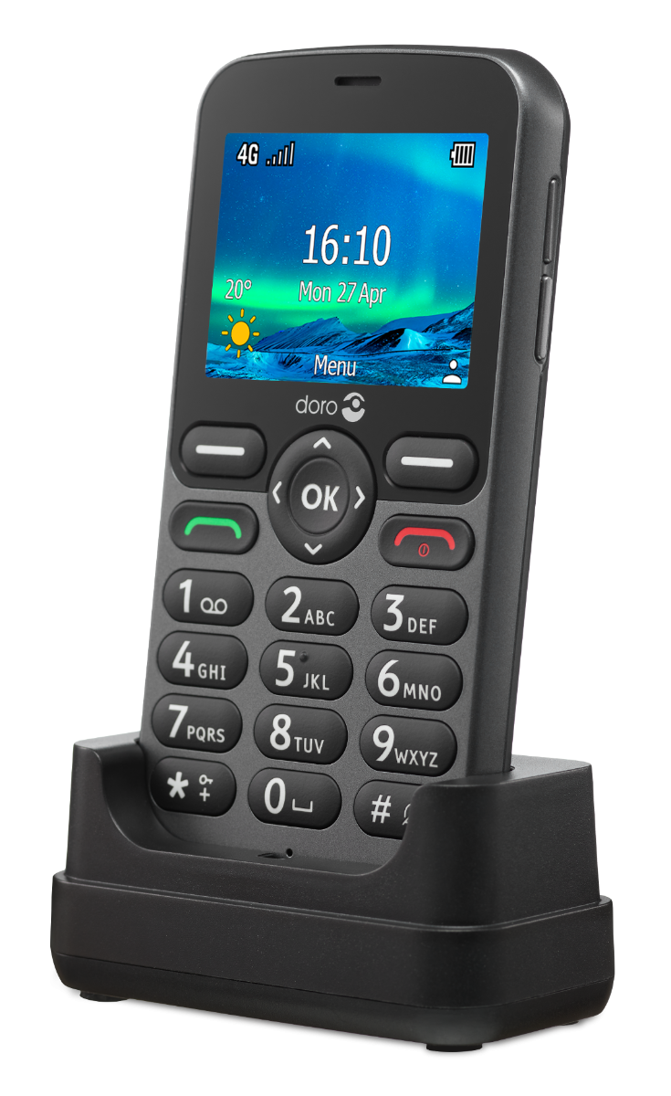 Doro 5860 Grijs - Senioren telefoon