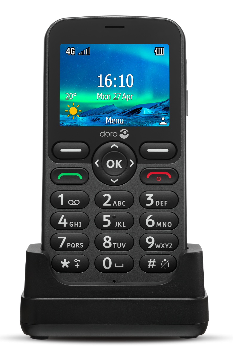 Doro 5860 Grijs - Senioren telefoon