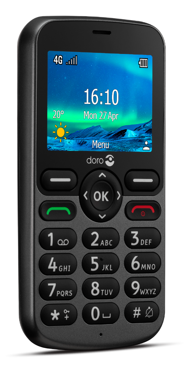 Doro 5860 Grijs - Senioren telefoon