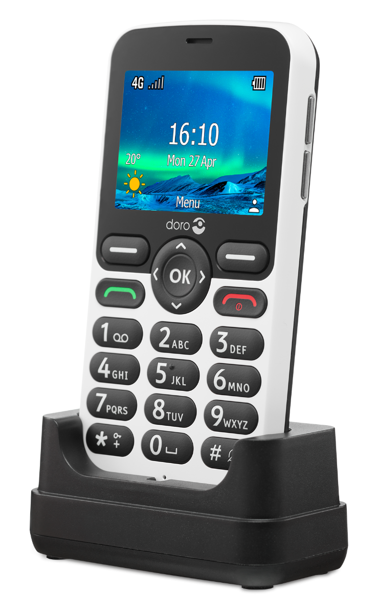 Doro 5860 Wit - Senioren telefoon