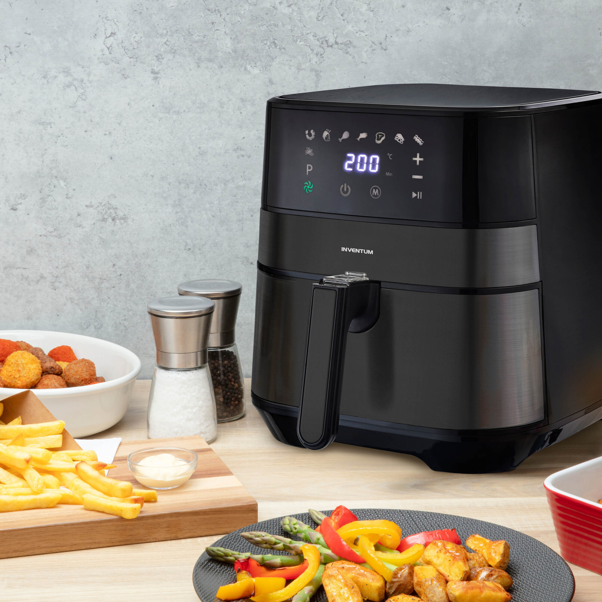Inventum GF500HLDB - Hetelucht friteuse